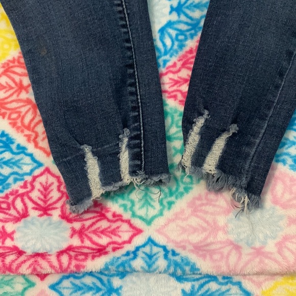 Naturally distressed jeans. - Picture 5 of 5